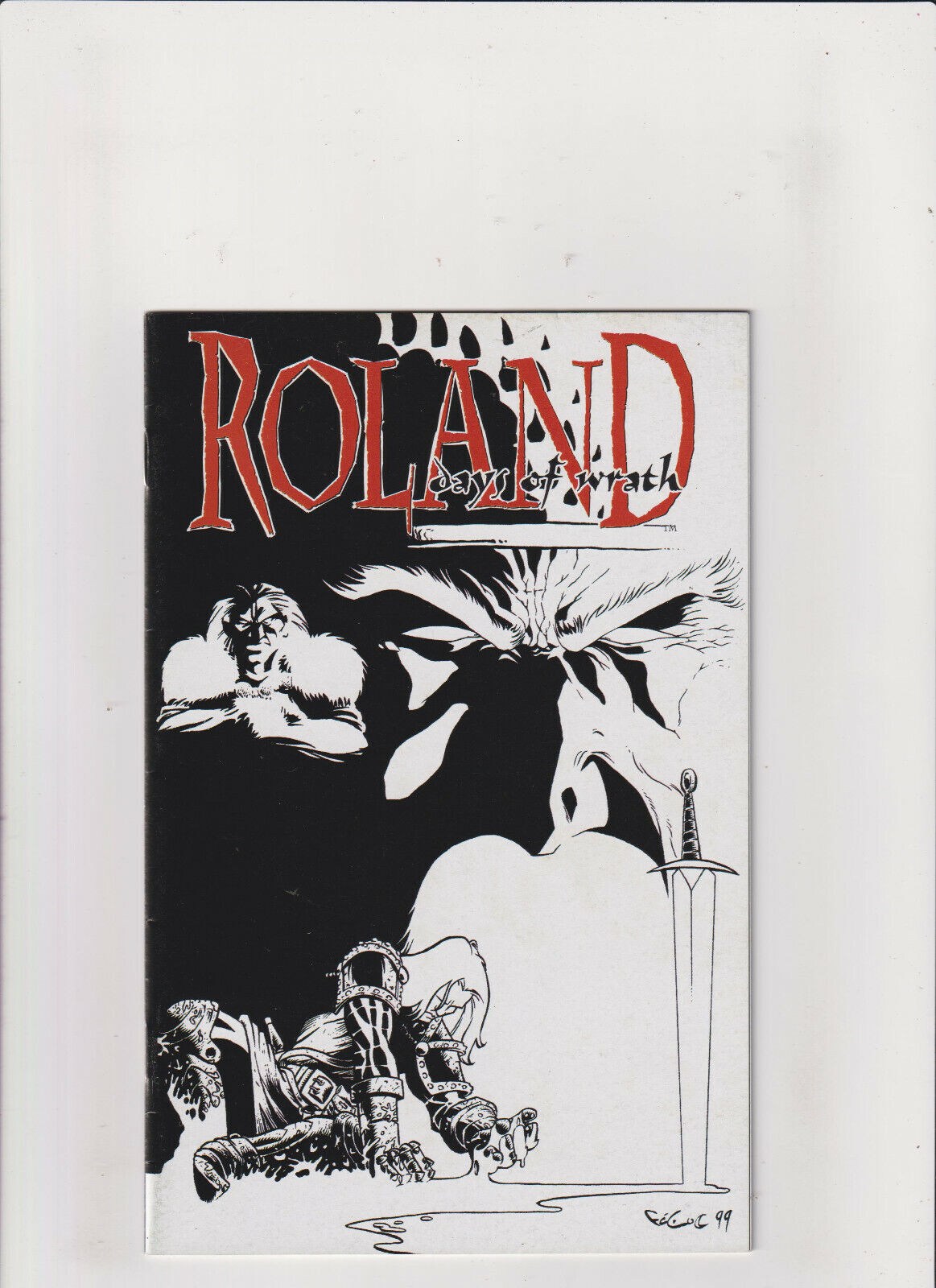 Roland: Days of Wrath VF/NM 9.0 Tere Major Comics 1999 Song of Roland Ashcan