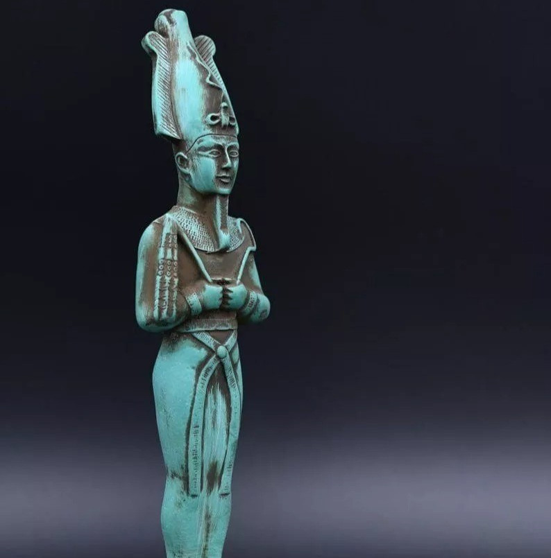 Egyptian Artifacts Unique Authentic Pharaonic Statue Of Egyptian God Osiris BC Egyptian Artifacts Unique Authentic Pharaonic Statue Of Egyptian God Osiris BC