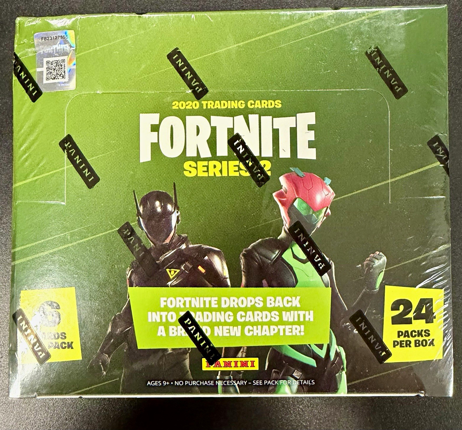 Panini 2020 Fortnite Series 2 Sealed HOBBY BOX 24 Packs 6 Cards Per Pack