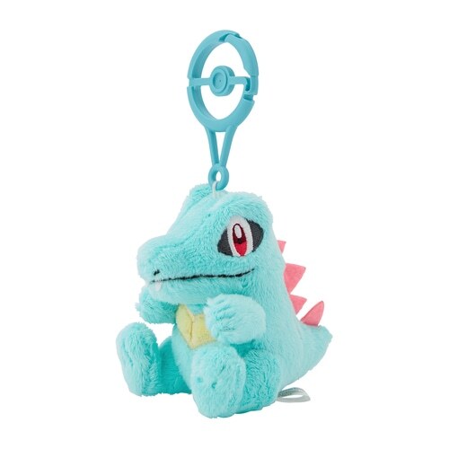 Pokemon Center Original Totodile Mascot Adventure Partners Plush Key Chain Pokemon Center Original Totodile Mascot Adventure Partners Plush Key Chain