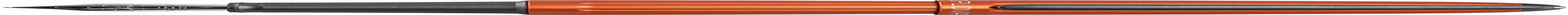 - Aero - Fountain Pen in Stainless Steel - Fine - Orange - Resistant and Elegant