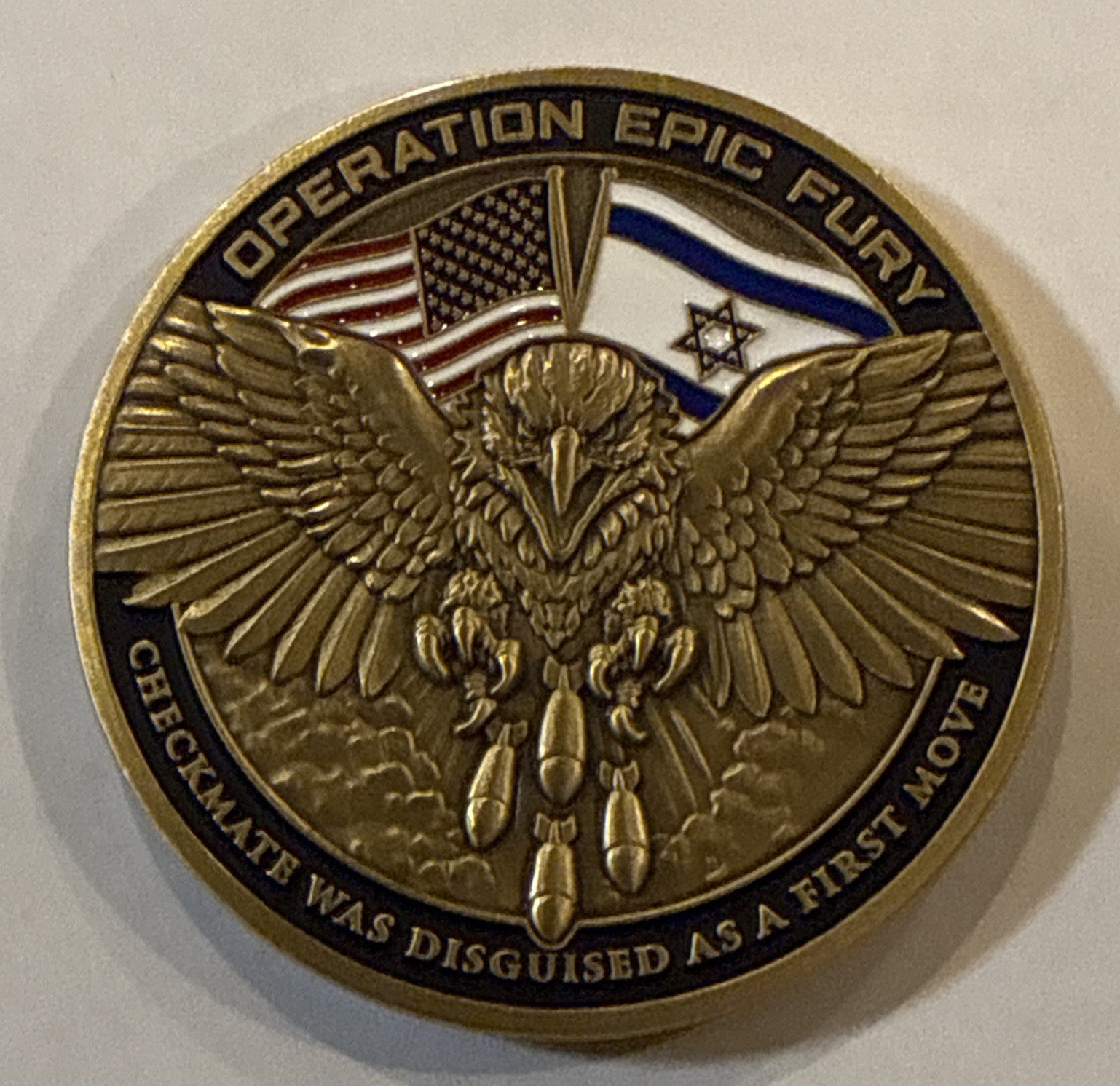 Operation Epic Fury Challenge Coin