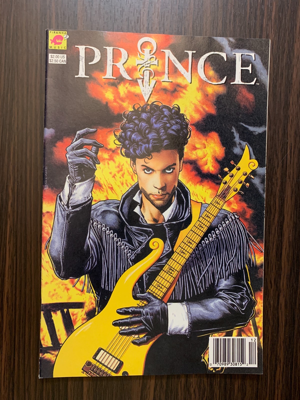 Vintage 1991 Prince Alter Ego Comic Book Issue #1 Piranha Music Press Vintage 1991 Prince Alter Ego Comic Book Issue #1 Piranha Music Press