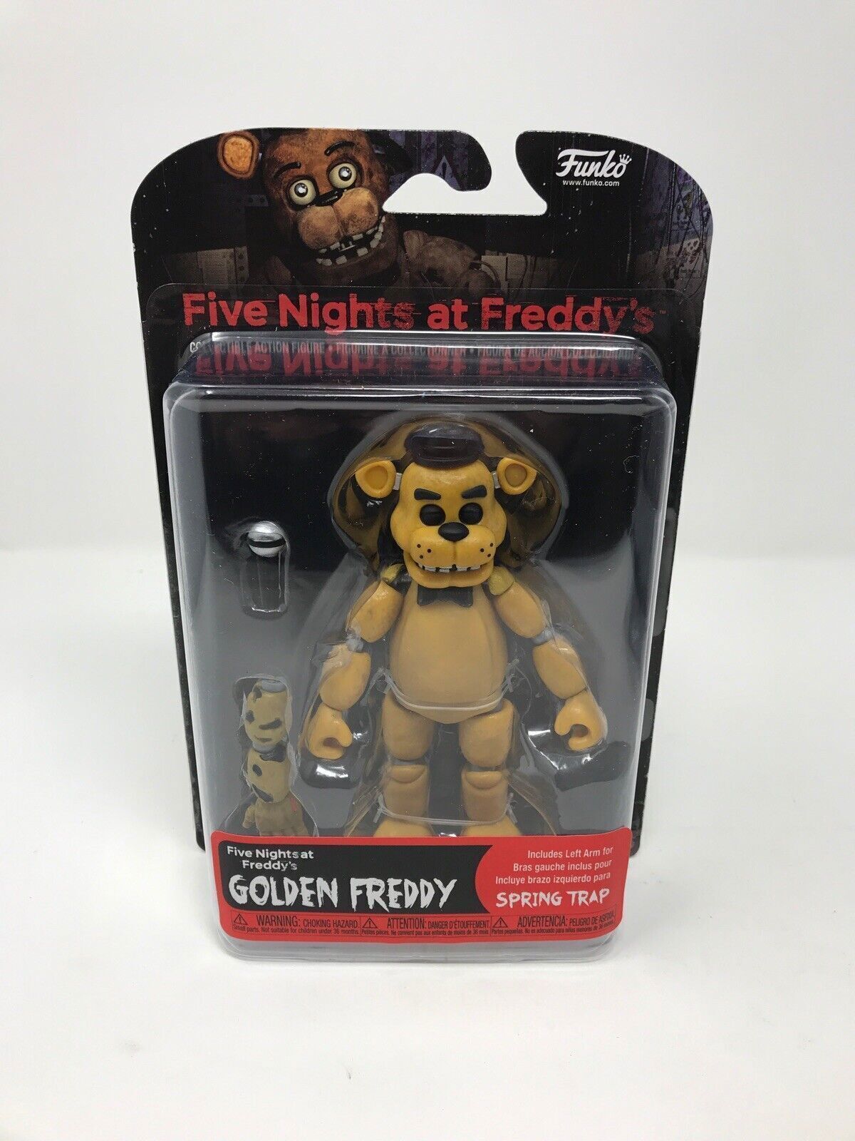 FNAF FIVE NIGHTS AT FREDDY'S Springtrap SET of 5 Articulated Action Figures