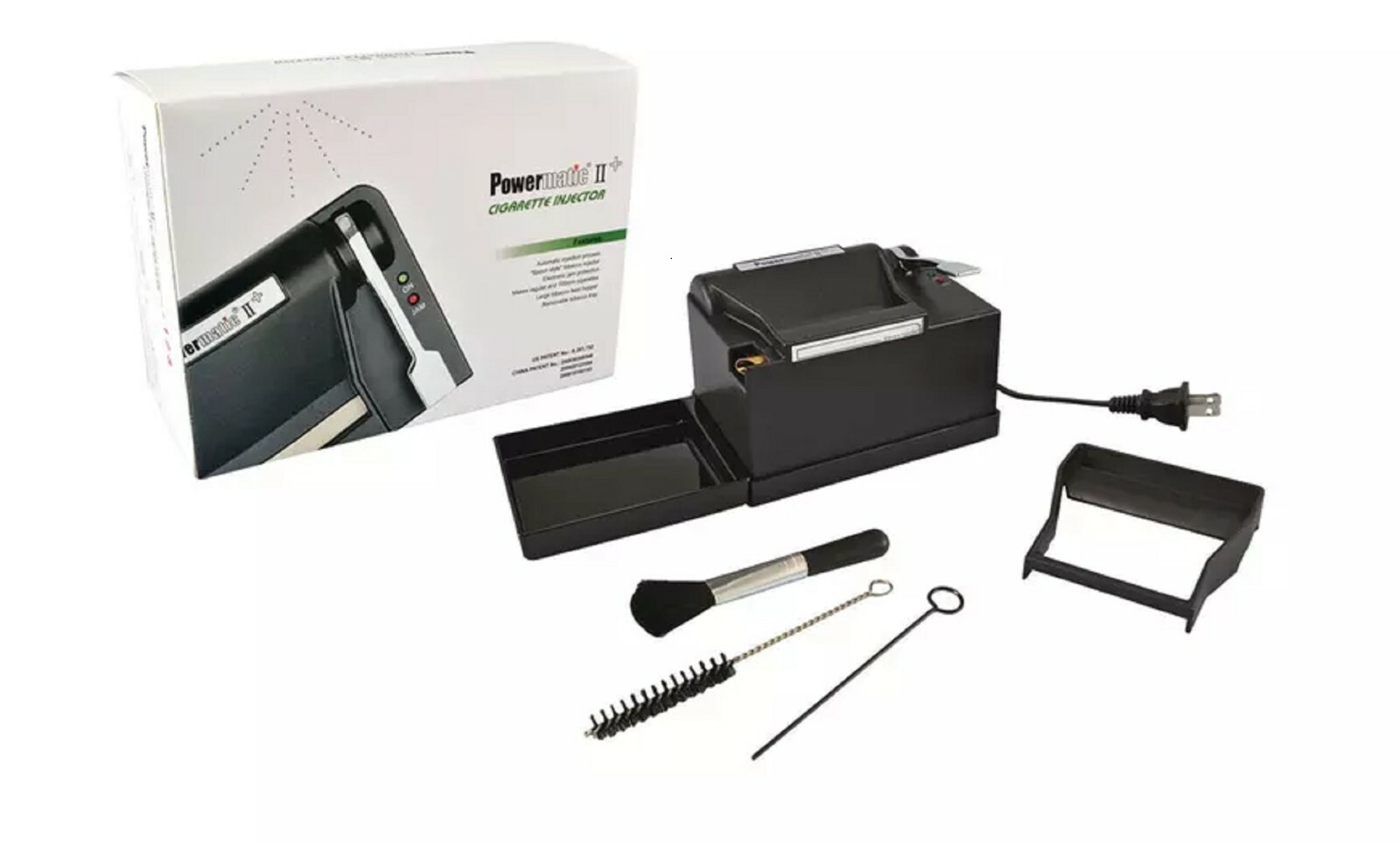 Powermatic 2+ PLUS Electric Cigarette Injector Machine - PMATIC2 Powermatic 2+ PLUS Electric Cigarette Injector Machine - PMATIC2