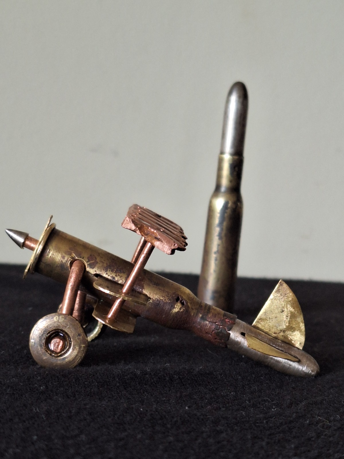 WWI Trench Art Airplane from Original Cartridge – Eastern Front History WWI Trench Art Airplane from Original Cartridge – Eastern Front History