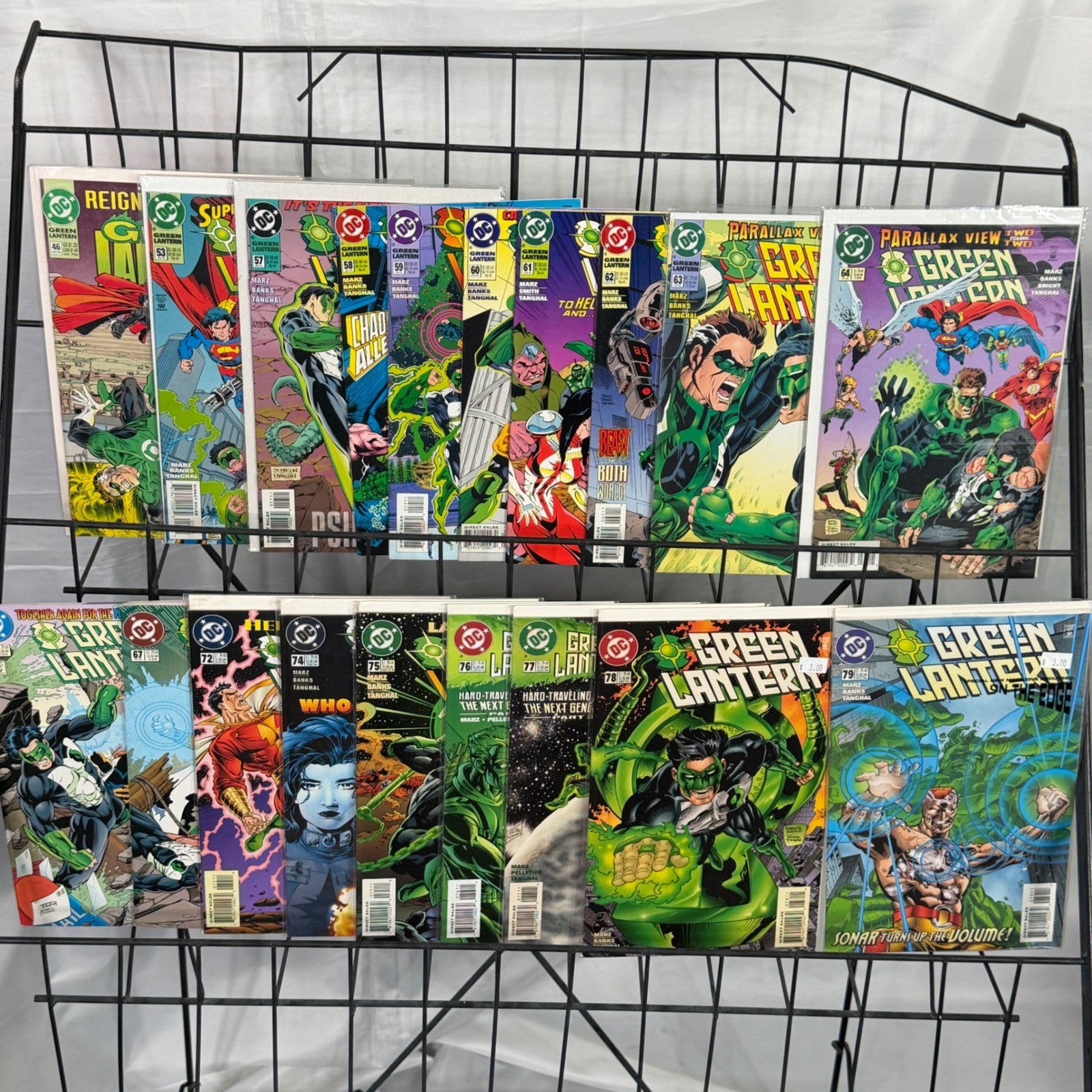 DC Green Lantern 46 53 57-64 66-67 72 74-79 lot Ron Marz Kyle Rayner Paralax DC Green Lantern 46 53 57-64 66-67 72 74-79 lot Ron Marz Kyle Rayner Paralax