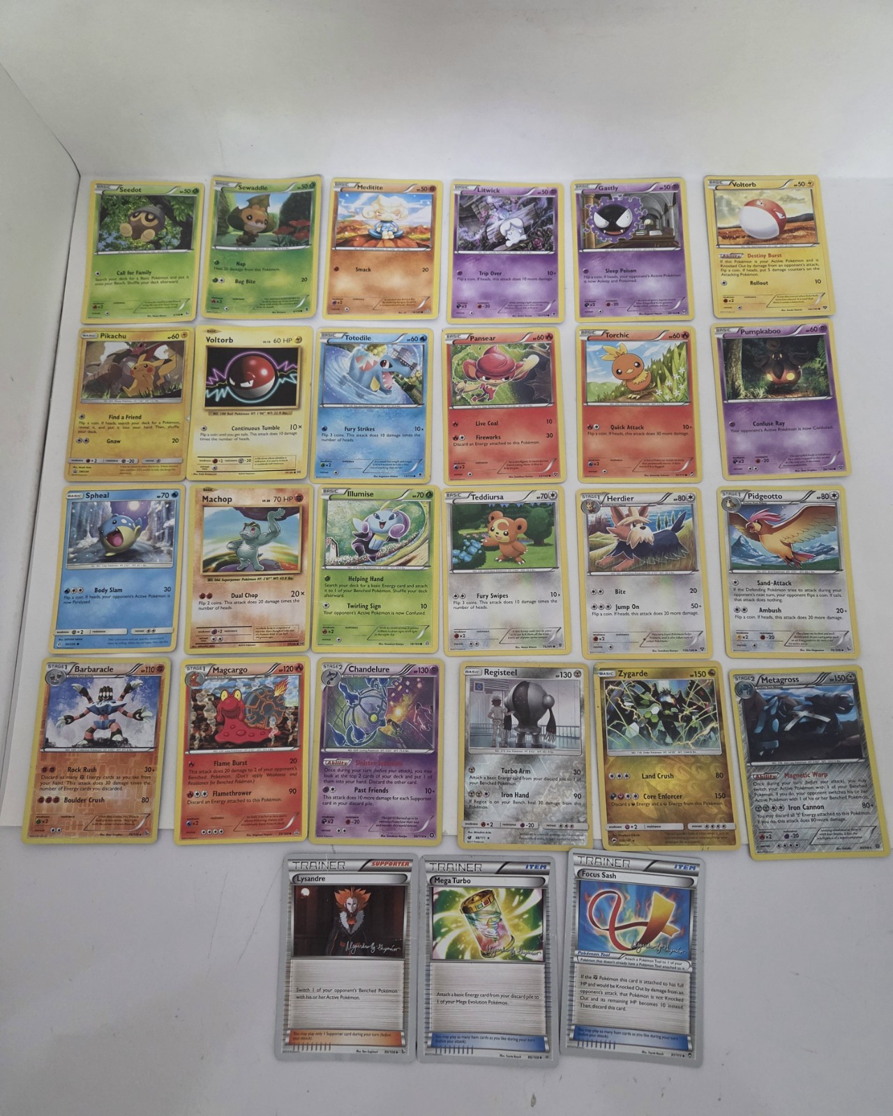 Lot of 27 Pokémon Cards - Found At Estate Sale Lot of 27 Pokémon Cards - Found At Estate Sale