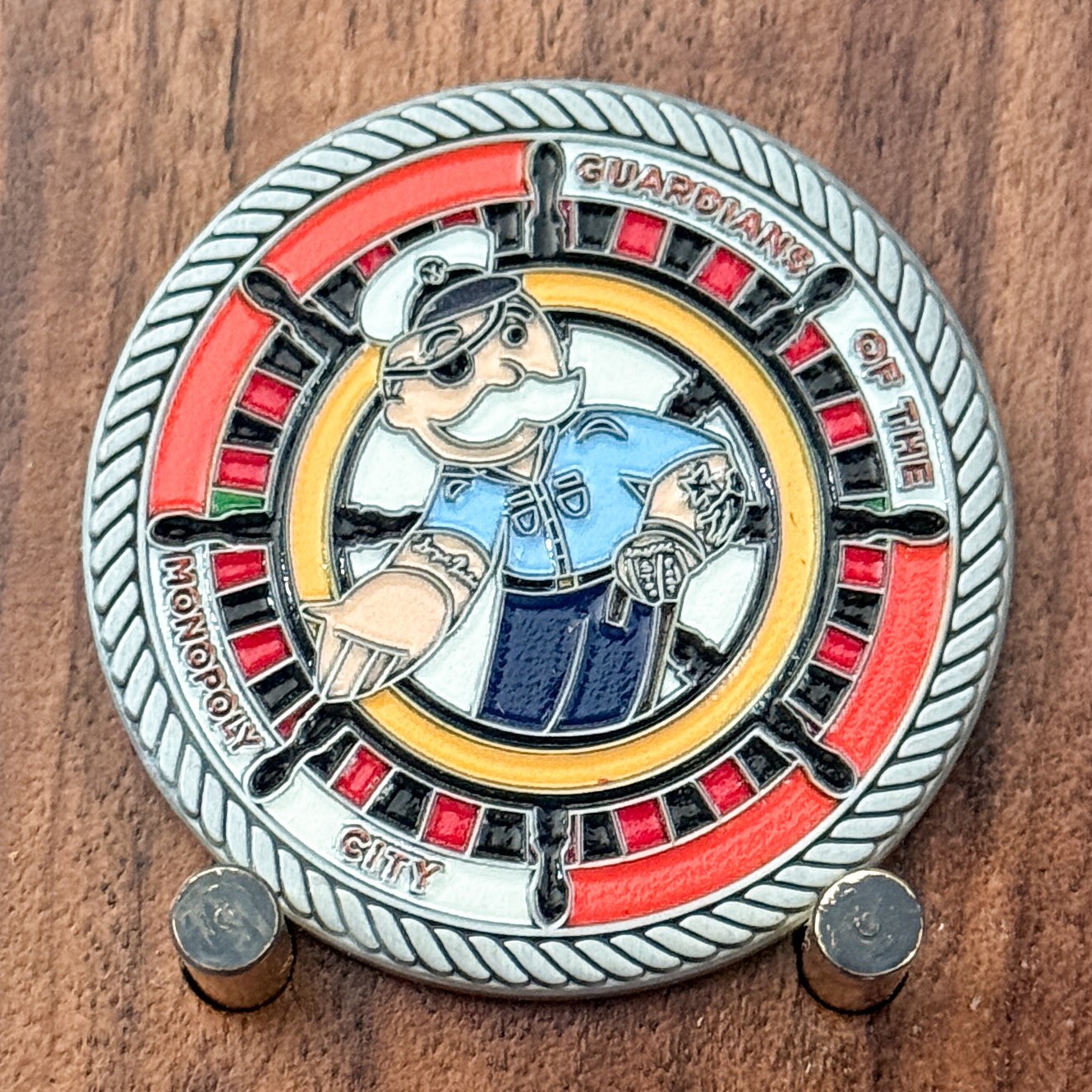 Atlantic City Coast Guard Monopoly Nautical Collectible Challenge Coin(B) 1#40 Atlantic City Coast Guard Monopoly Nautical Collectible Challenge Coin(B) 1#40