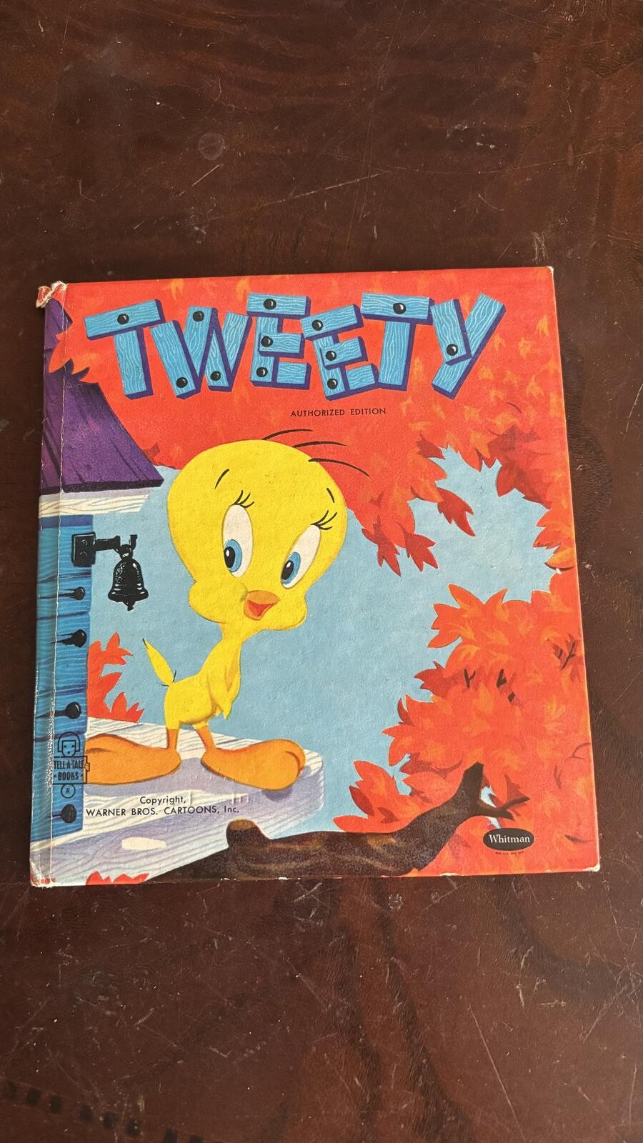 Vintage Tweety Whitman Tell-A-Tale Book Vintage Tweety Whitman Tell-A-Tale Book