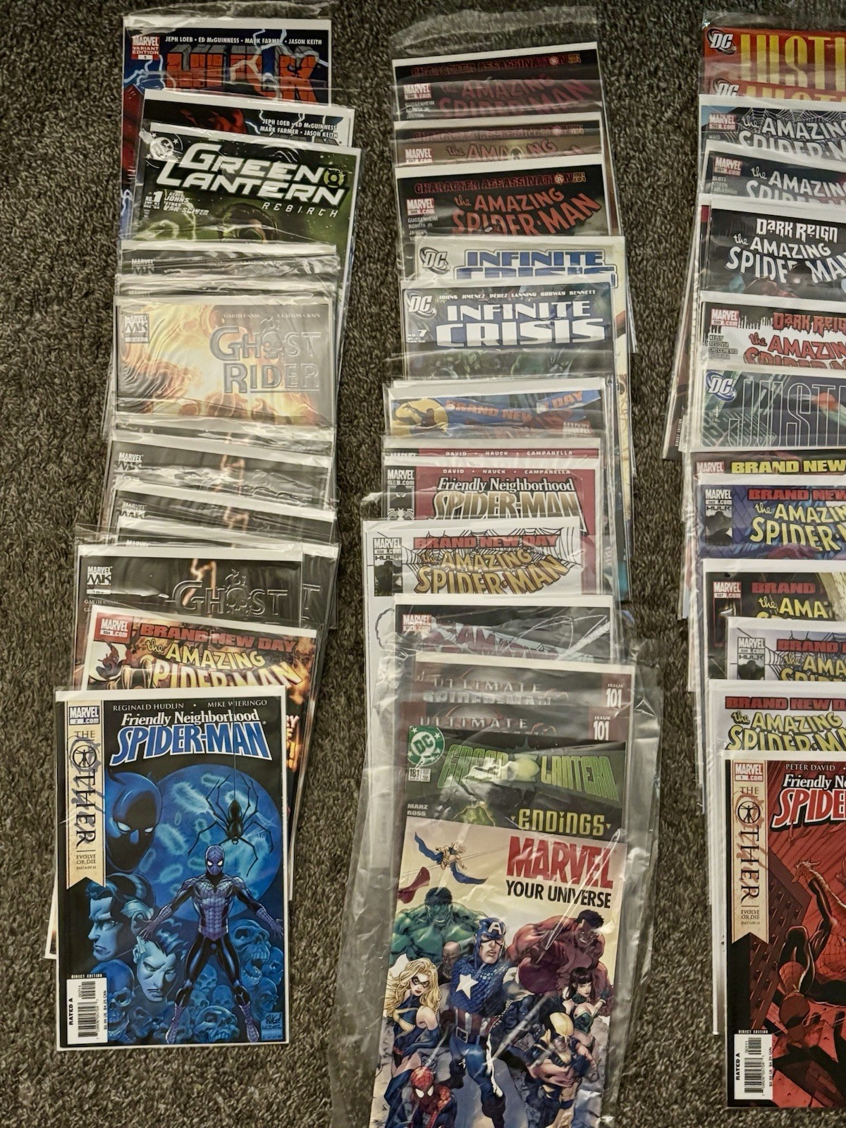 292 Comic Book Lot DC, Marvel, Batman, Iron Man, Thor, etc... Unread and mint 1 292 Comic Book Lot DC, Marvel, Batman, Iron Man, Thor, etc... Unread and mint 1