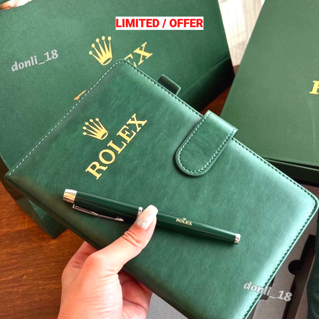 Rolex Green VIP Gift Set Pen Wallet Umbrella LIMITED 🔥 Offer Welcome