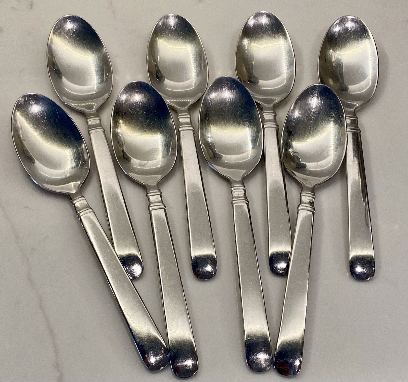 SET (8) VTG SPOONS JA HENCKELS INTERNATIONAL TABLESPOONS 18/10 CHINA "EARL" SS SET (8) VTG SPOONS JA HENCKELS INTERNATIONAL TABLESPOONS 18/10 CHINA "EARL" SS