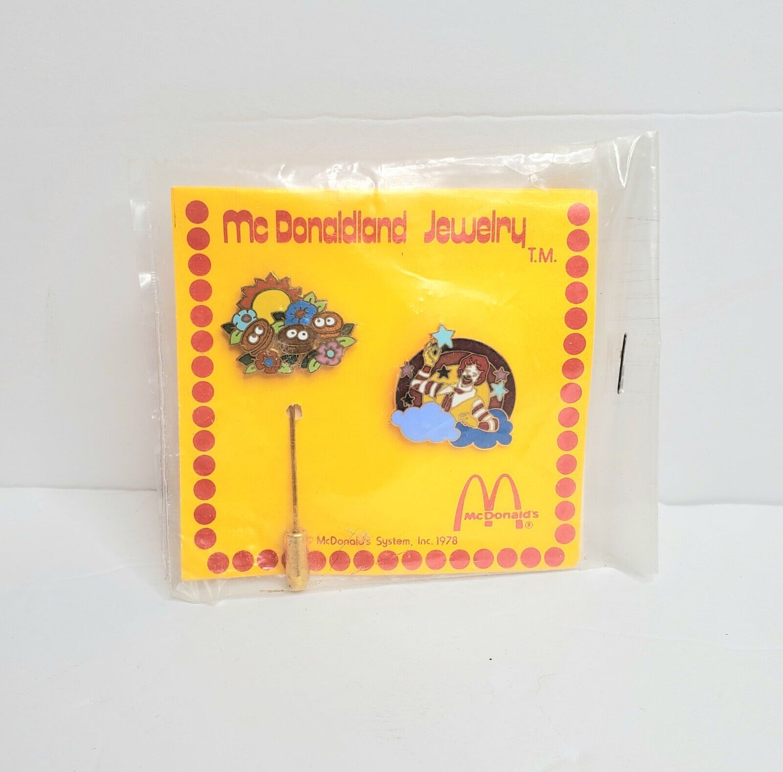 Vintage McDonald\'s Mc Donaldland 1978 Operator\'s Convention Pin NOS New
