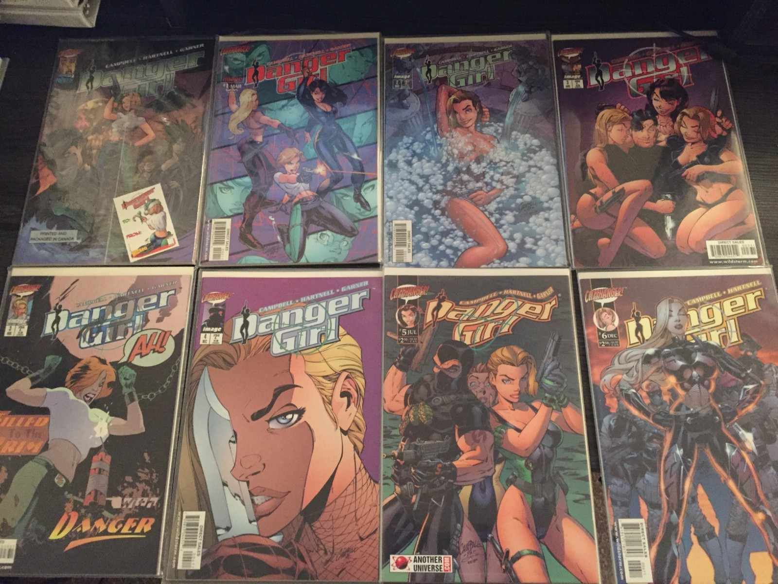 J. Scott Campbell Danger Girl Lot J. Scott Campbell Danger Girl Lot