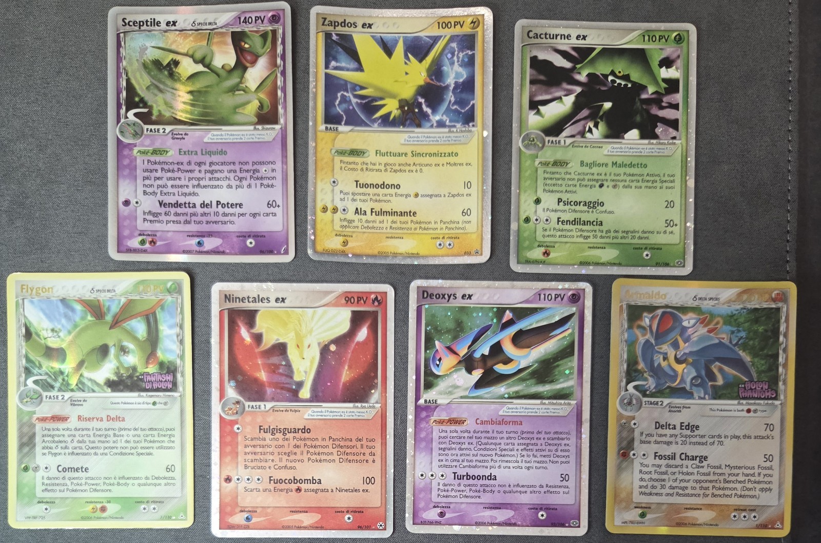 Ex Mixed Lot - Delta Species - Pokemon Cards Set - Holo Reverse Stamped