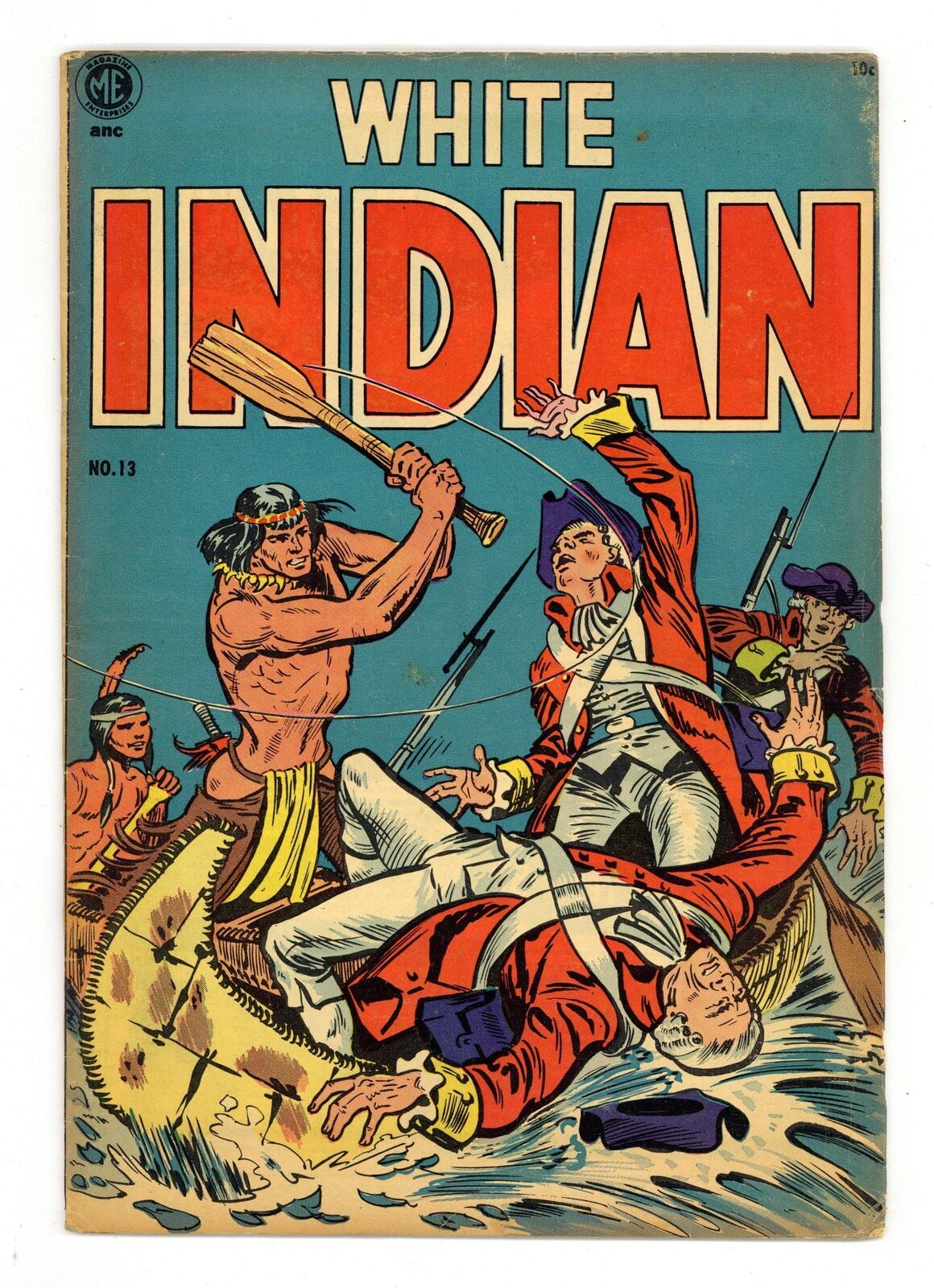 White Indian #13 VG+ 4.5 1954