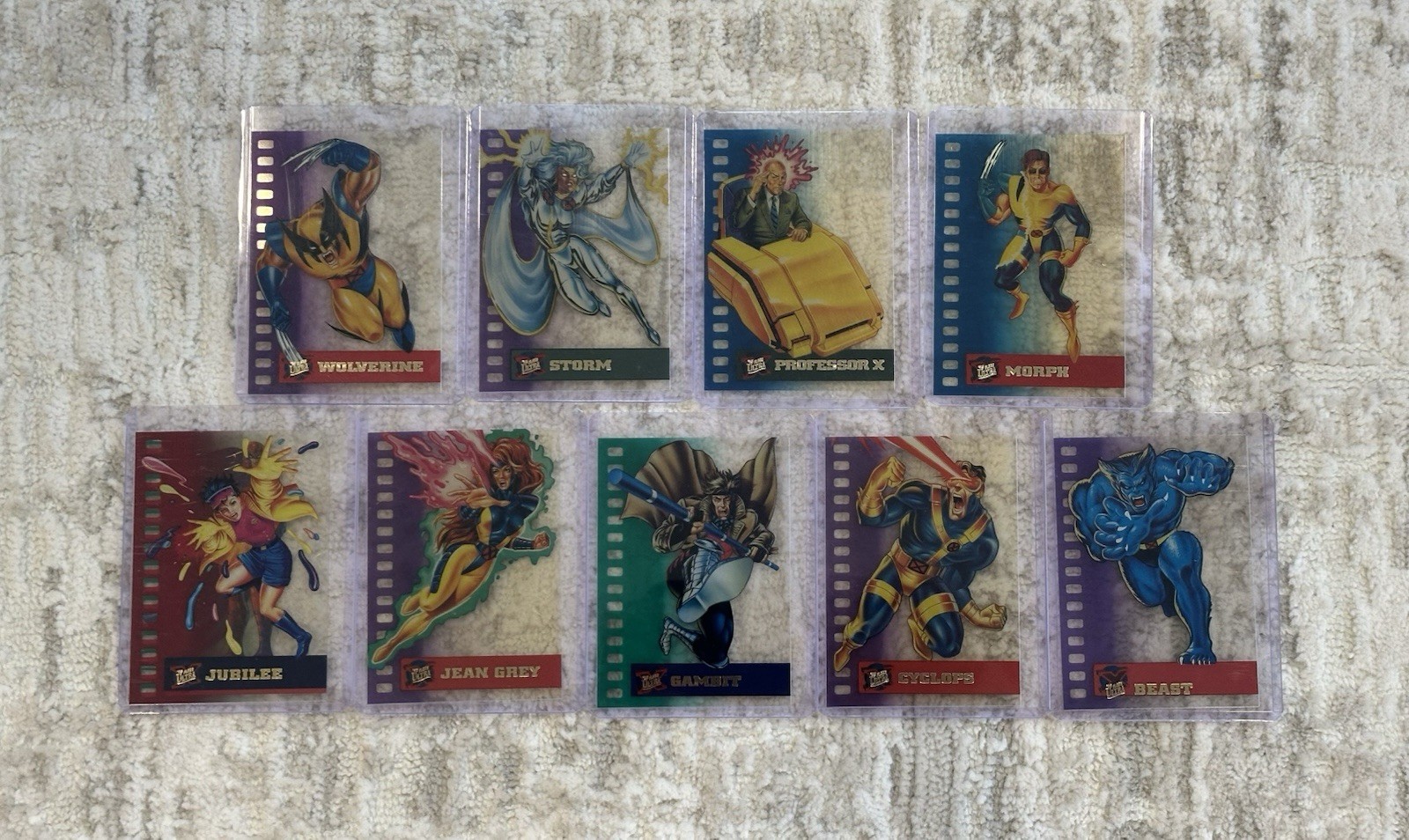 1995 Fleer Ultra X-Men Suspended Animation Insert Chase 9 Out Of 10 Set