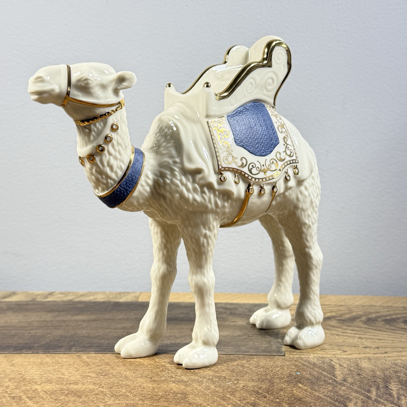Lenox- First Blessing Nativity - Camel - Navy - New Lenox- First Blessing Nativity - Camel - Navy - New
