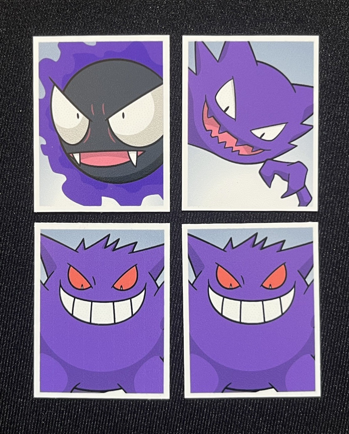 [Korean Exclusive] Gastly Haunter Gengar Pokemon Mini Passport ID Photo Series 3