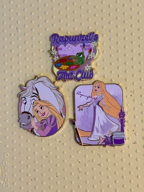 PALM Rapunzel Inspired 3 Pin Lot PALM Rapunzel Inspired 3 Pin Lot