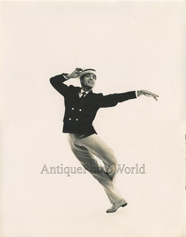 Peter Gennaro Broadway theater dancer choreographer vintage art photo
