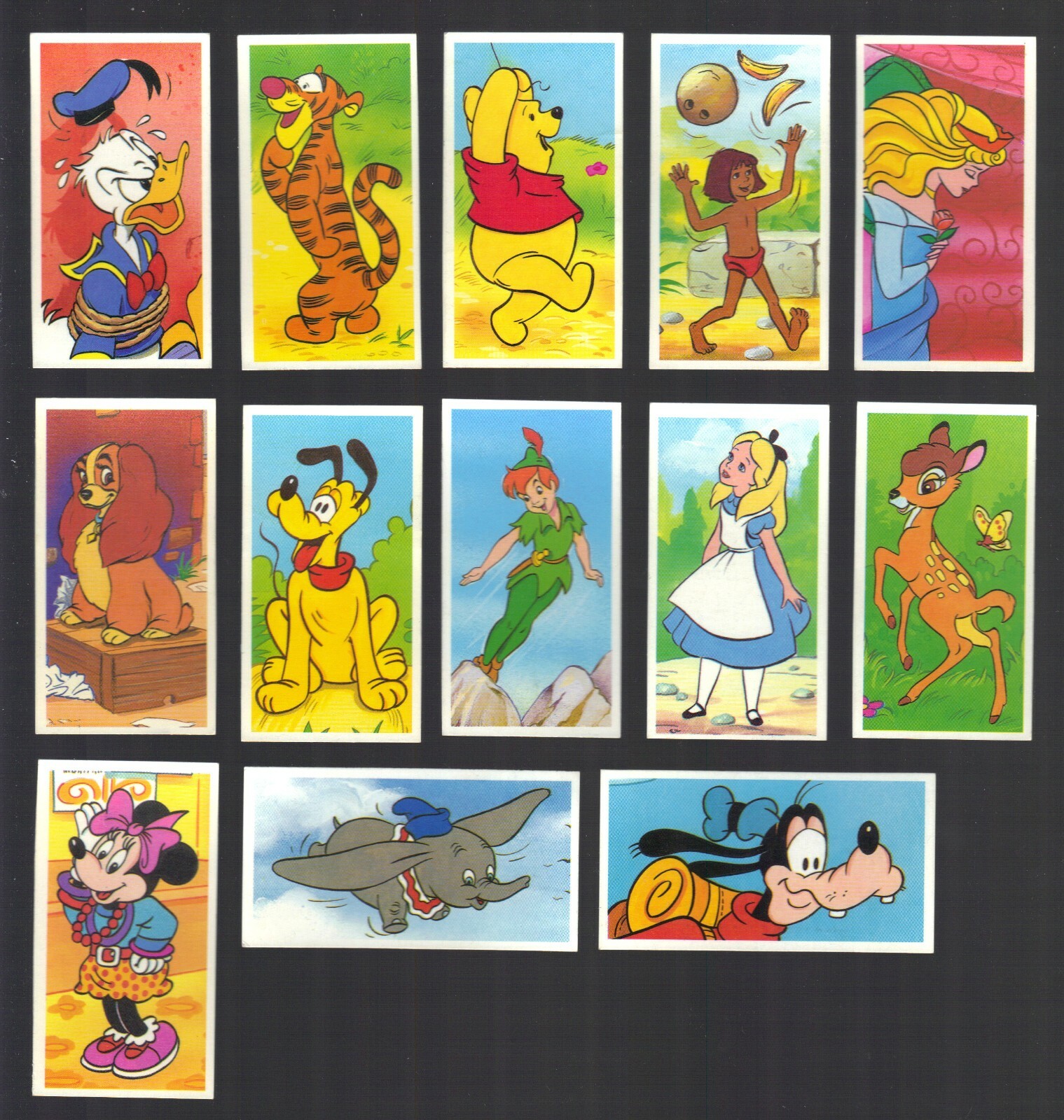 CIGARETTE/TRADE/CARDS.Brooke Bond.THE.MAGICAL WORLD OF DISNEY.(1989).(Set of 25)