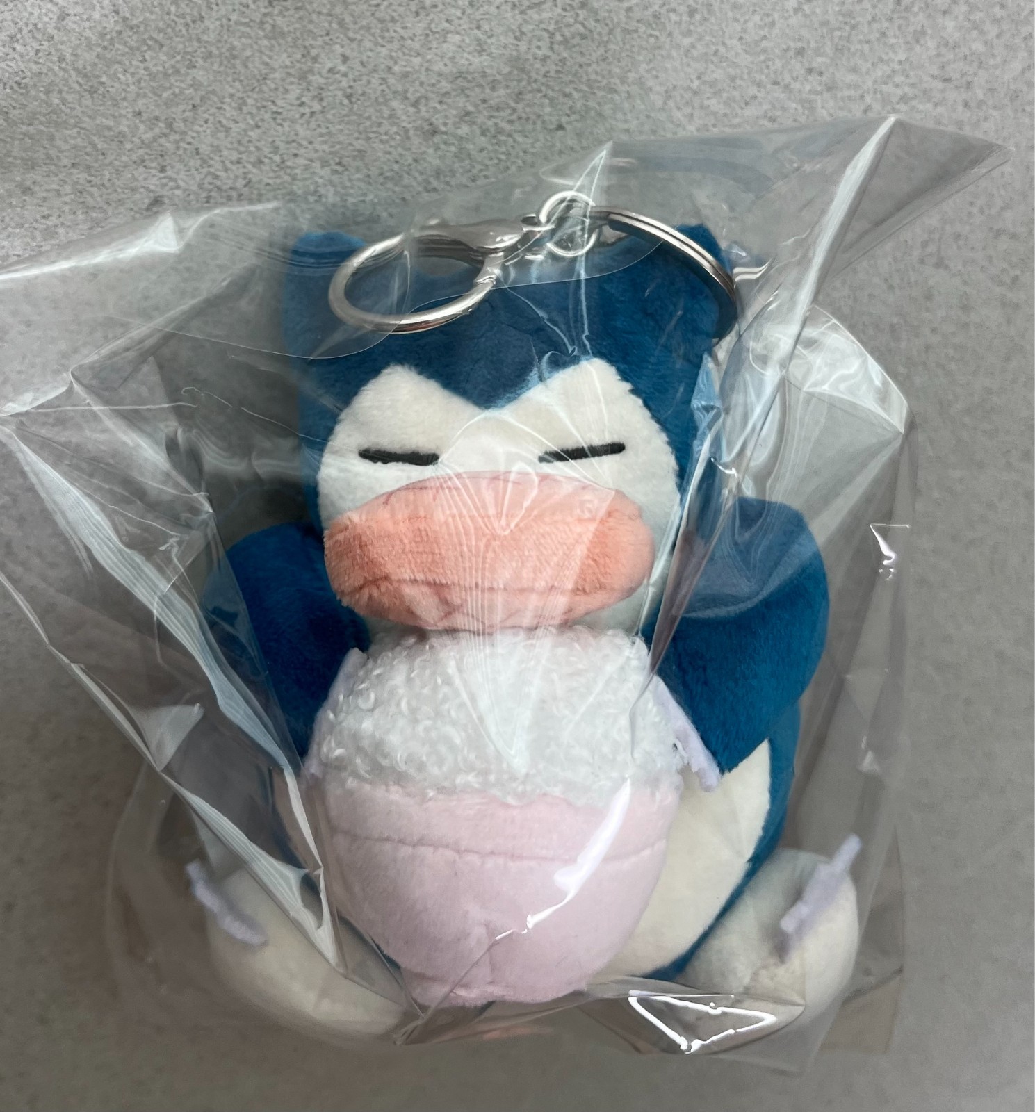 Pokemon x SPAM Snorlax Plush Keychain Korea Limited Edition Keyring CJ NEW Pokemon x SPAM Snorlax Plush Keychain Korea Limited Edition Keyring CJ NEW