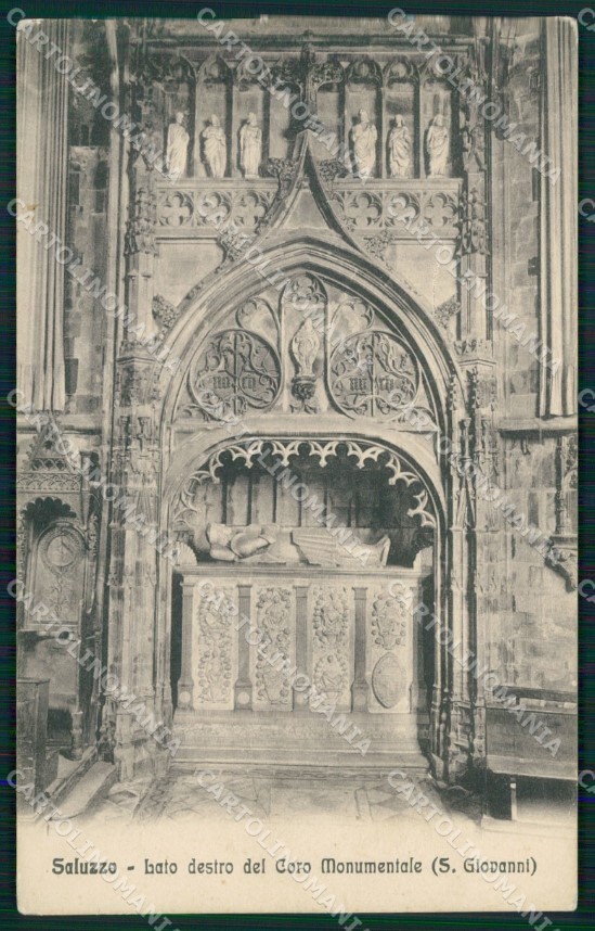 Wedge Saluzzo San Giovanni Coro postcard MT5632 Wedge Saluzzo San Giovanni Coro postcard MT5632