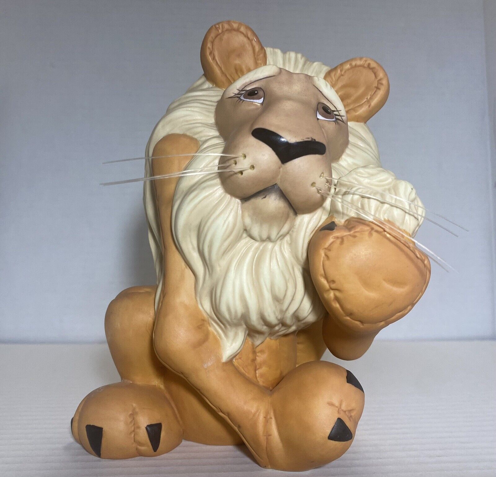 Ashton Drake Galleries Wizard Oz Lion Porcelain Figurine 1997 Mary Tretter