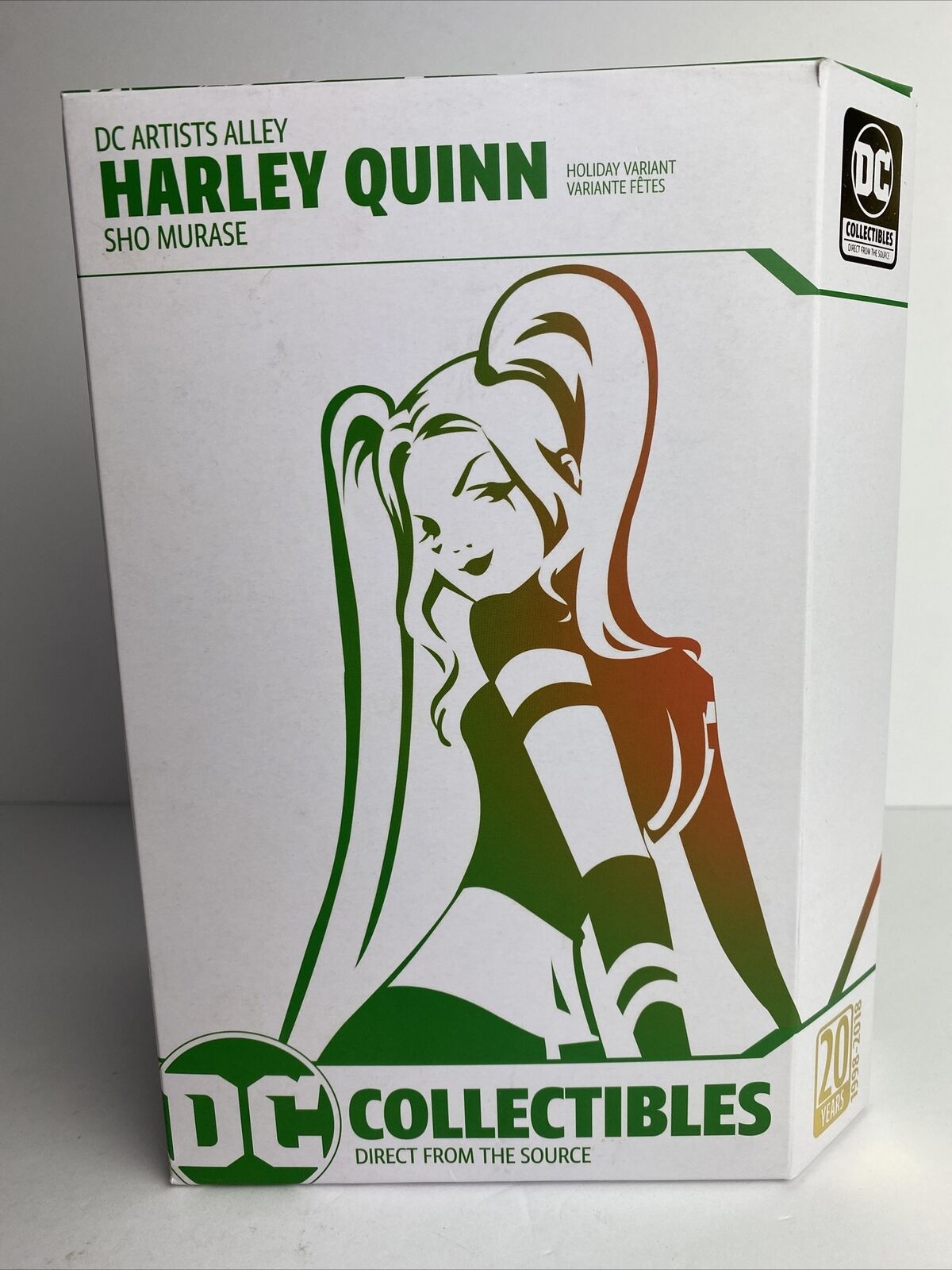 DC Artist Alley Harley Quinn Holiday Variant PVC Collector Statue By Sho Murase
