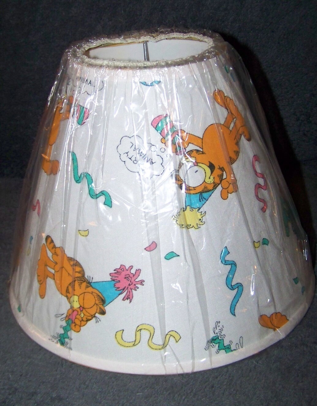 NEW "Old Store Stock" Vintage Garfield Lamp Shade Warehouse Find Pre-1994