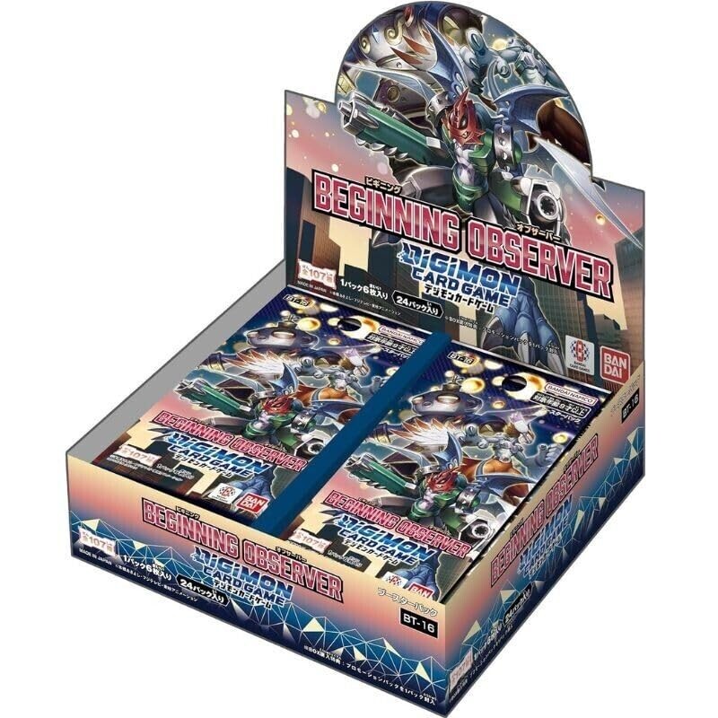 DIGIMON TCG Booster Box BEGINNING OBSERVER BT16 BT-16 - ENG ENG ENG ENGLISH Ready