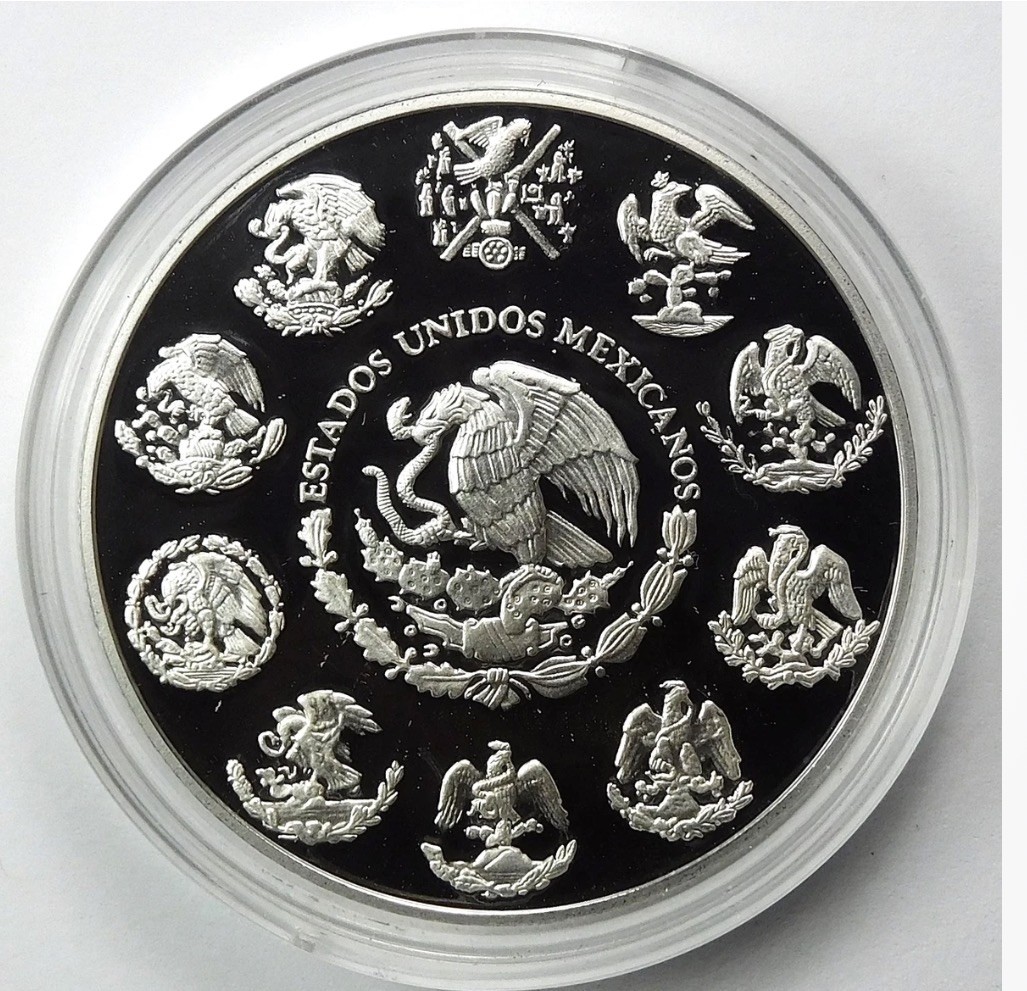 2024Mo Proof Mexico 1 Onza Libertad 1 Oz .999 Fine SiIver C0in 2024Mo Proof Mexico 1 Onza Libertad 1 Oz .999 Fine SiIver C0in