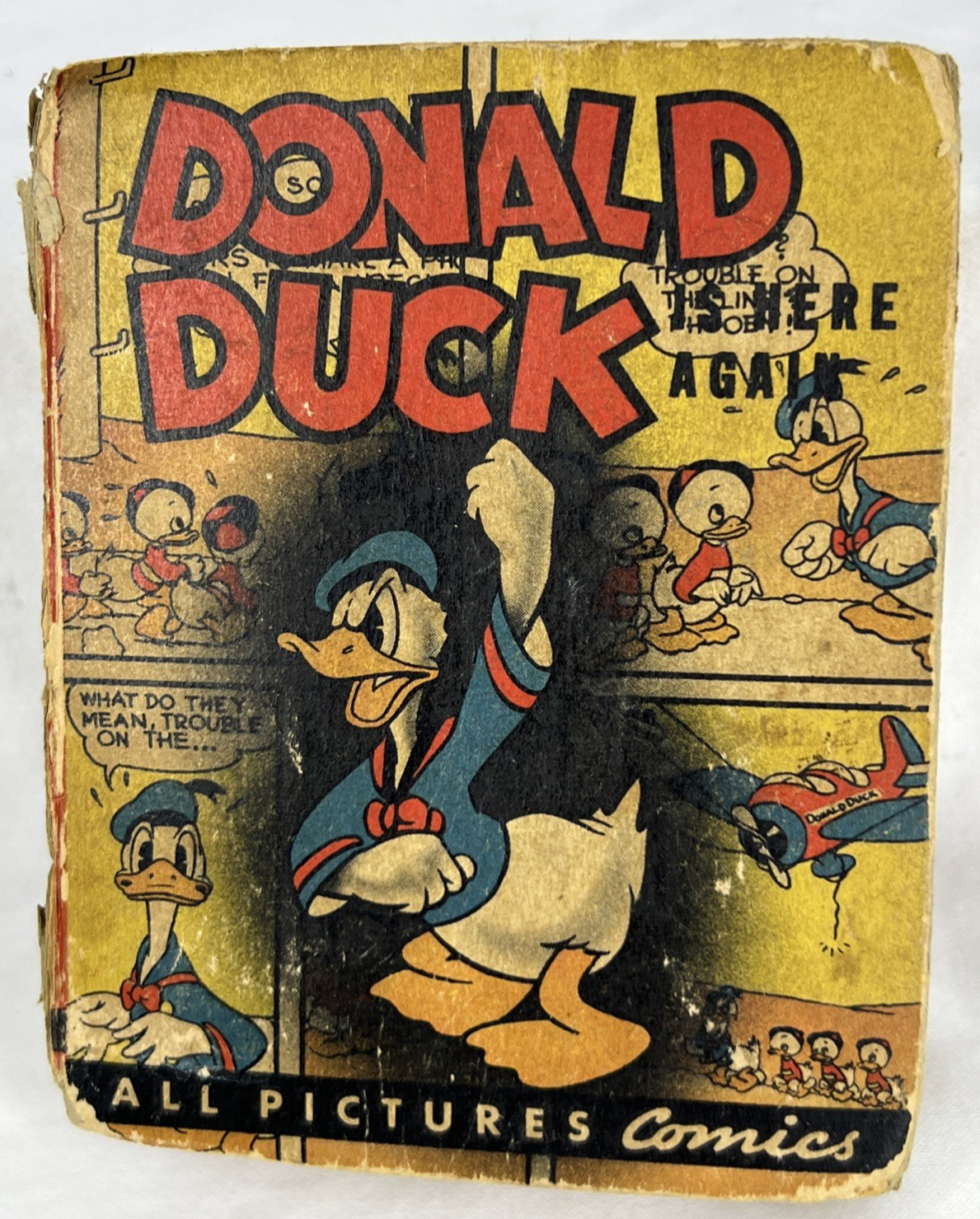 1944 Walt Disney Donald Duck is Here Again All Pictures Comics Newspaper Strip