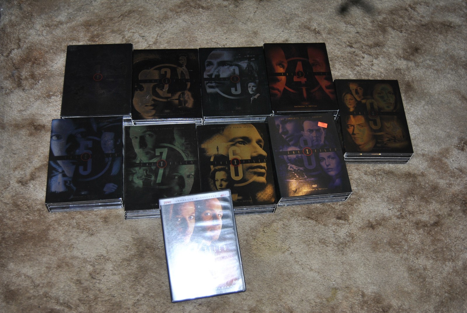 The X-Files complete series 1 through 9 DVDs and the Fight the Future Movie The X-Files complete series 1 through 9 DVDs and the Fight the Future Movie