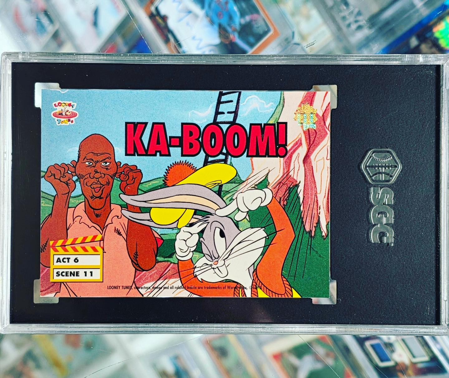 1993 Upper Deck Adventures in Toon World #10 KA-BOOM Looney Tunes Graded 1993 Upper Deck Adventures in Toon World #10 KA-BOOM Looney Tunes Graded
