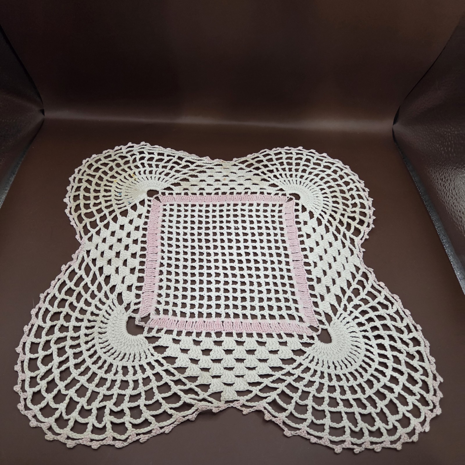 Vintage lot of crocheted dollies 1970's Handmade Quilted White 10"-14" Pass Down Vintage lot of crocheted dollies 1970's Handmade Quilted White 10"-14" Pass Down