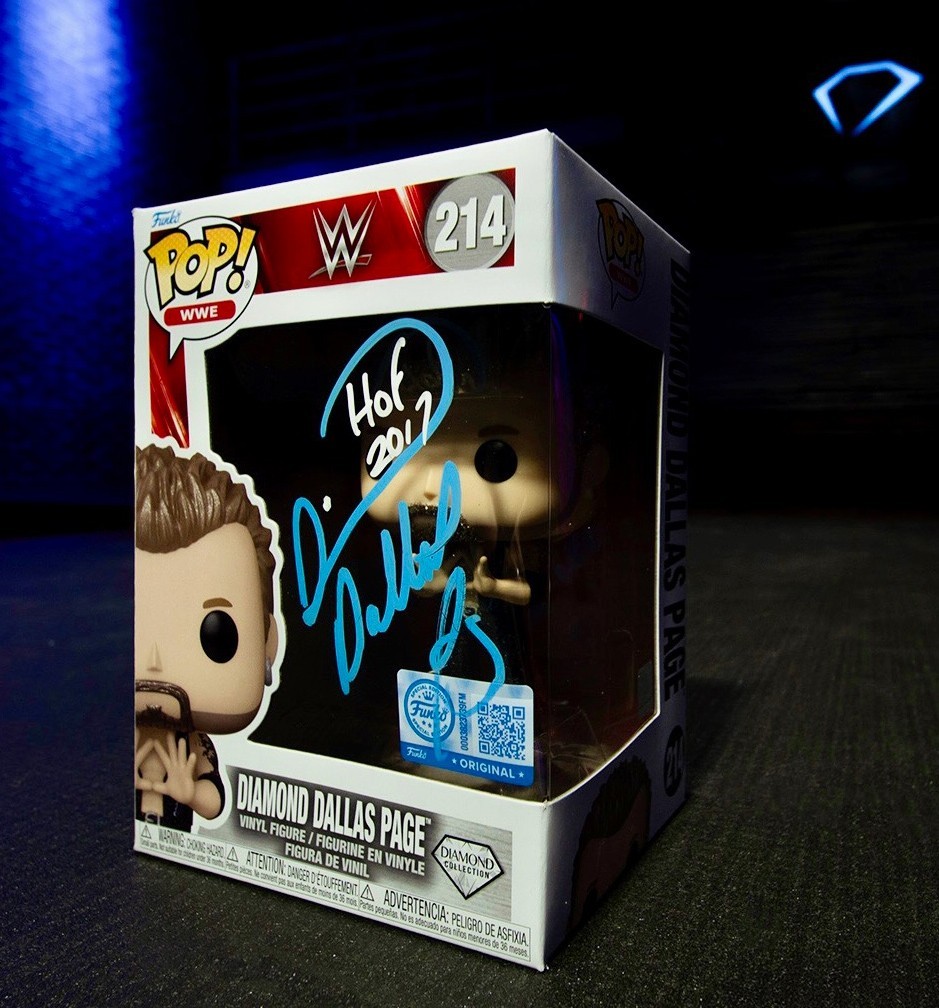 DDP 214 Diamond Collection Funko Pop - Signed and personalized DDP 214 Diamond Collection Funko Pop - Signed and personalized