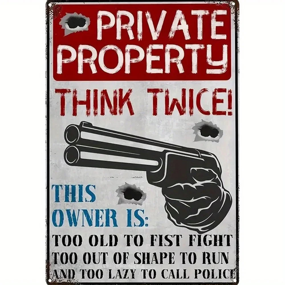 Vintage Private Property Tin Metal Signs Home Décor 8x12 Rustic Iron Wall Art Hu Vintage Private Property Tin Metal Signs Home Décor 8x12 Rustic Iron Wall Art Hu
