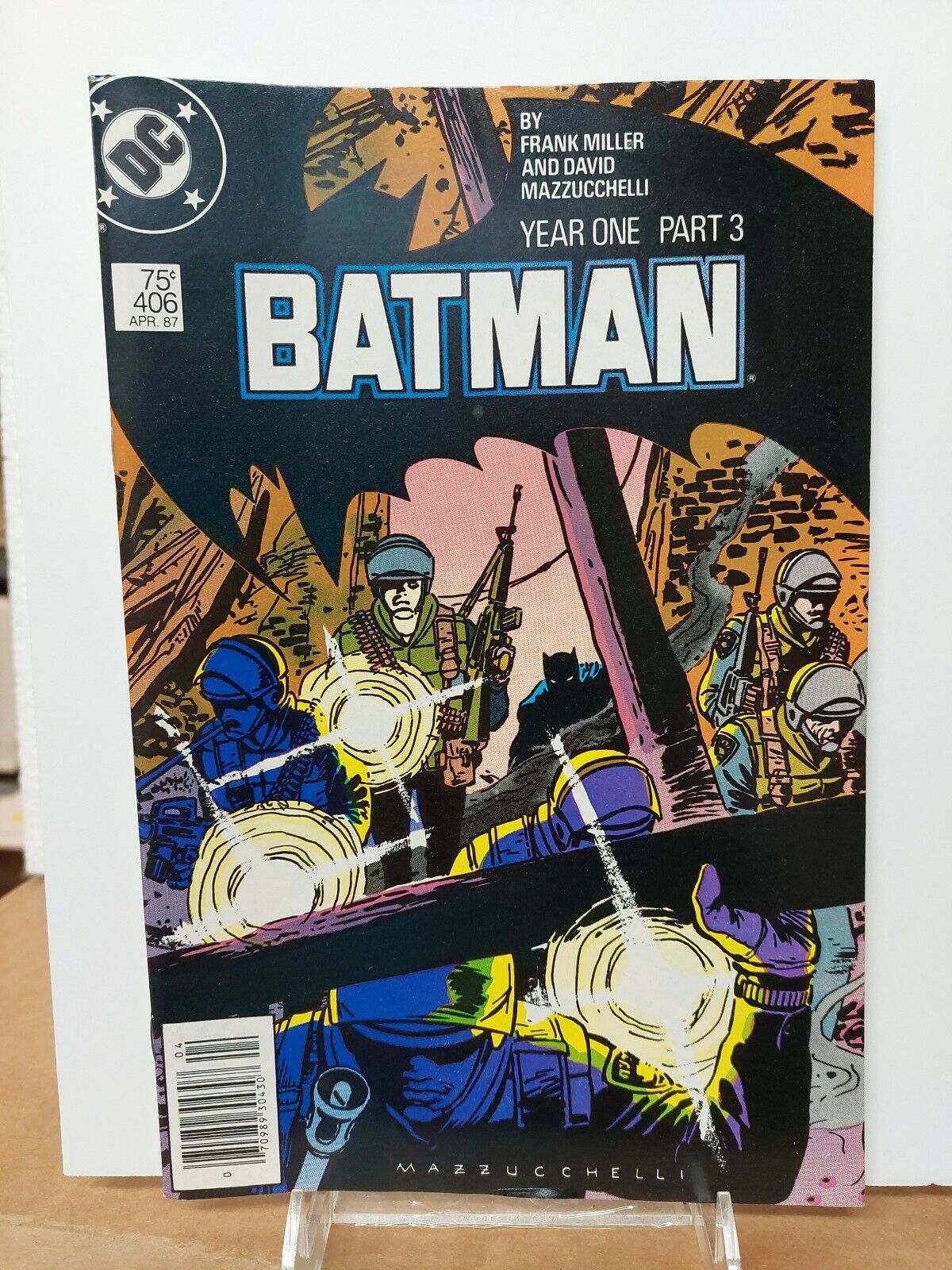 Batman # 406         Year One by Frank Miller         HIGH GRADE        (F246)