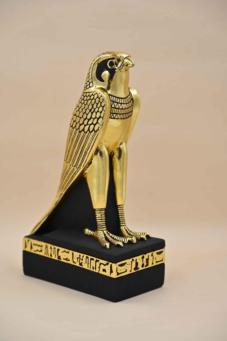 Rare Pharaonic Statue of God Horus : Authentic Ancient Egyptian Artifact 235 BC