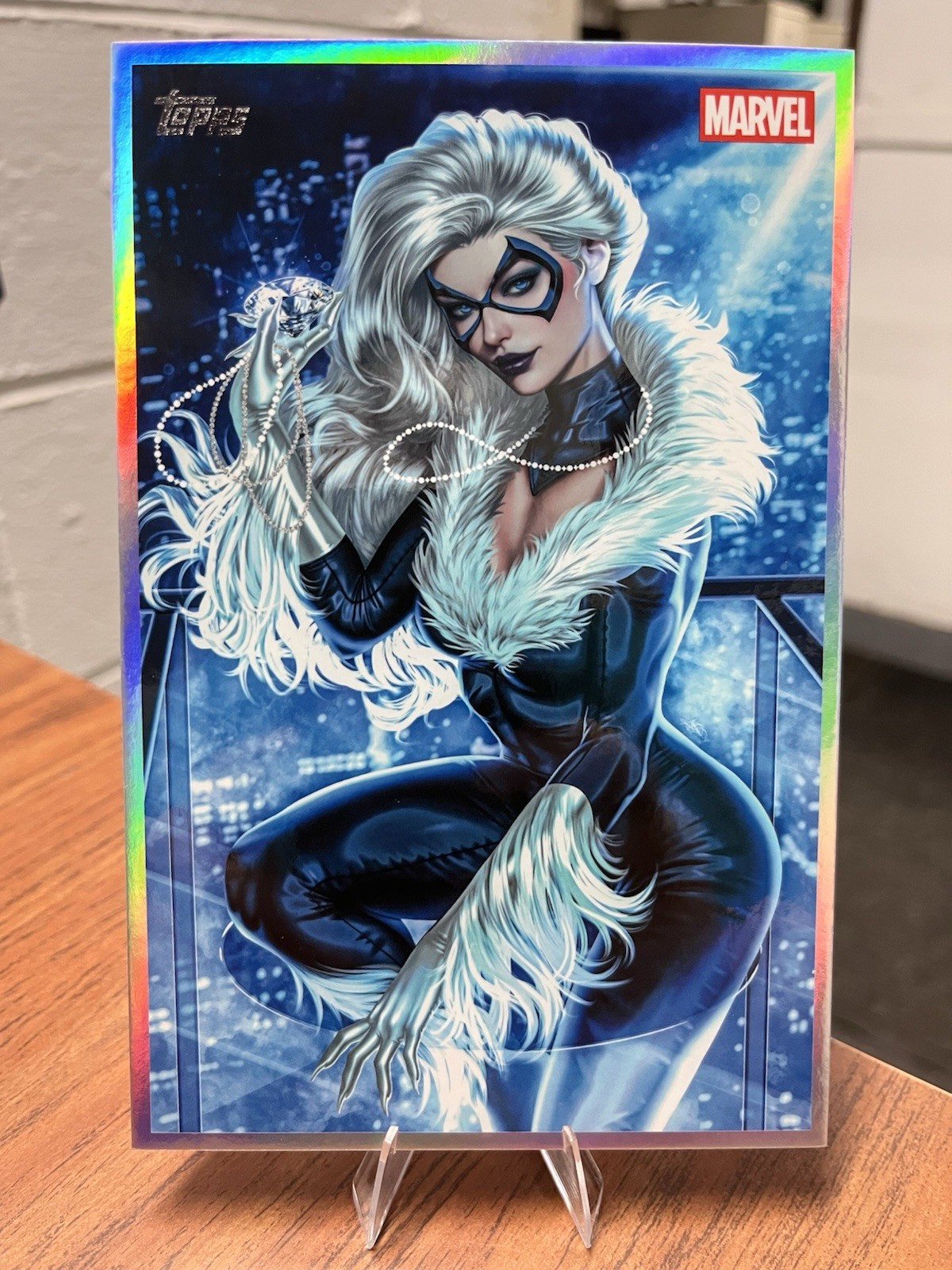 2026 Topps Marvel Vault BLACK CAT ORIGINALS BOX TOPPER ART #VO-01 Ariel Diaz 2026 Topps Marvel Vault BLACK CAT ORIGINALS BOX TOPPER ART #VO-01 Ariel Diaz