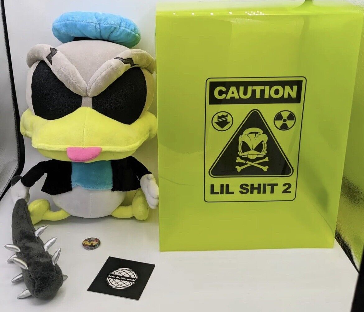 Lil\' Shxt (SH IT) 2.0 Plush Toy Gondek Limited Edition of 300 - New In Hand Ship