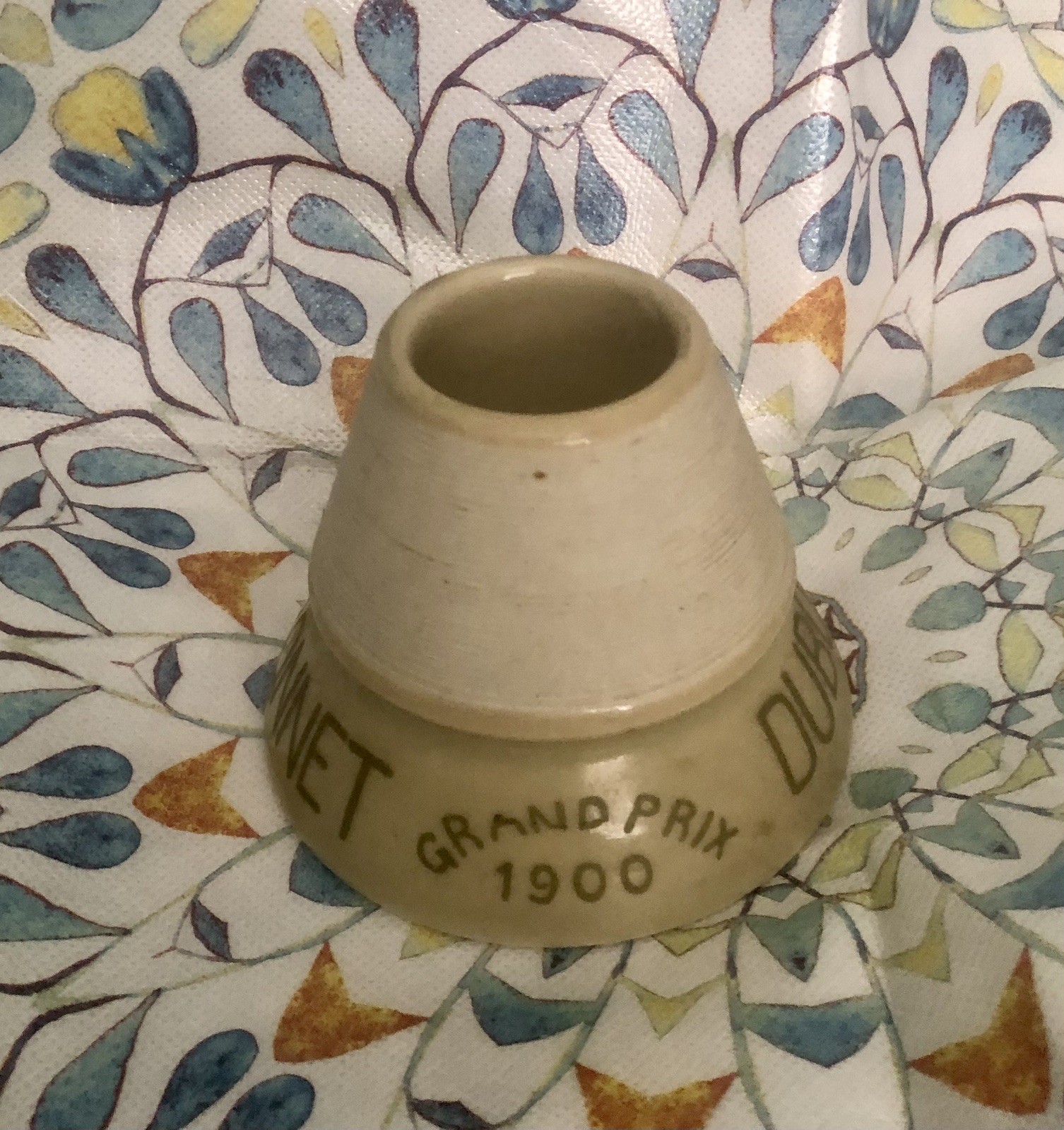 Vintage DUBONNET French Vintage Match Holder/ Striker, Grand Prix 1900 Vintage DUBONNET French Vintage Match Holder/ Striker, Grand Prix 1900