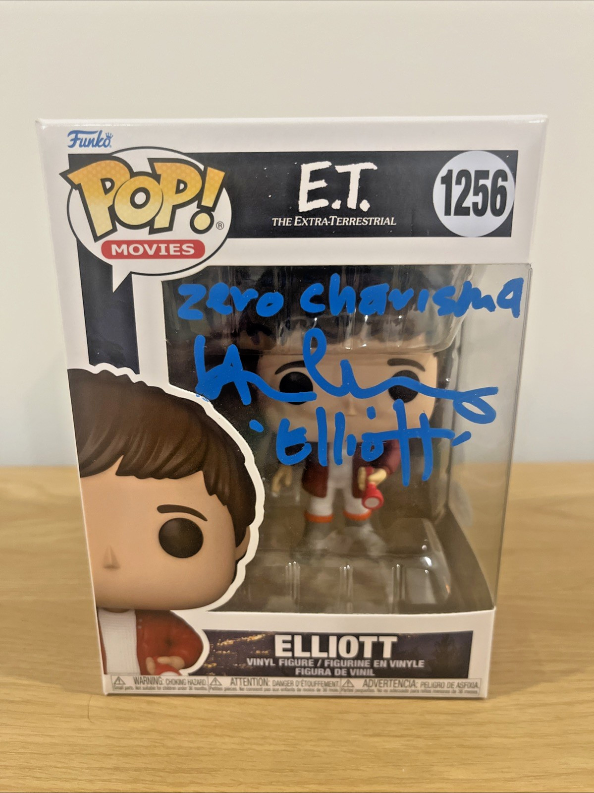 Henry Thomas Elliott & E.T. #1256 Signed Funko Pop ACOA Certified Autograph Henry Thomas Elliott & E.T. #1256 Signed Funko Pop ACOA Certified Autograph