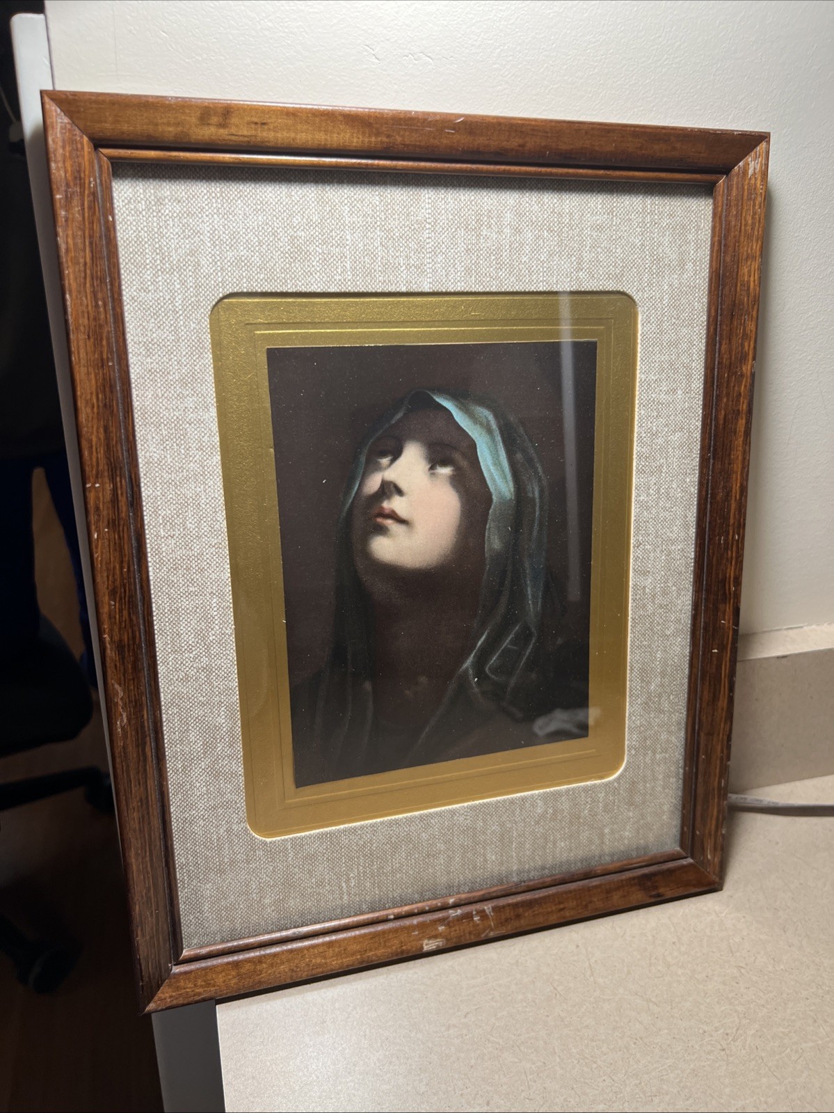 Virgin Mary Magdalene J.Bleischwitz 19th Century Lithographer Active 1861-1897 Virgin Mary Magdalene J.Bleischwitz 19th Century Lithographer Active 1861-1897