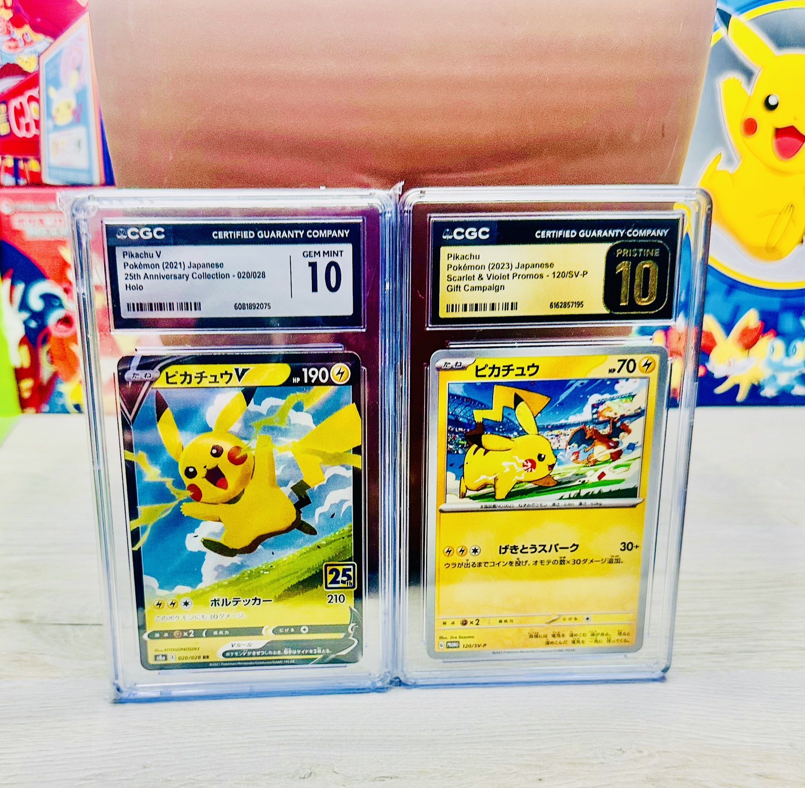 Pokemon Pikachu Bundle Pikachu V, Gift Campaign Promo, Eevee Heroes, ParaTrigger