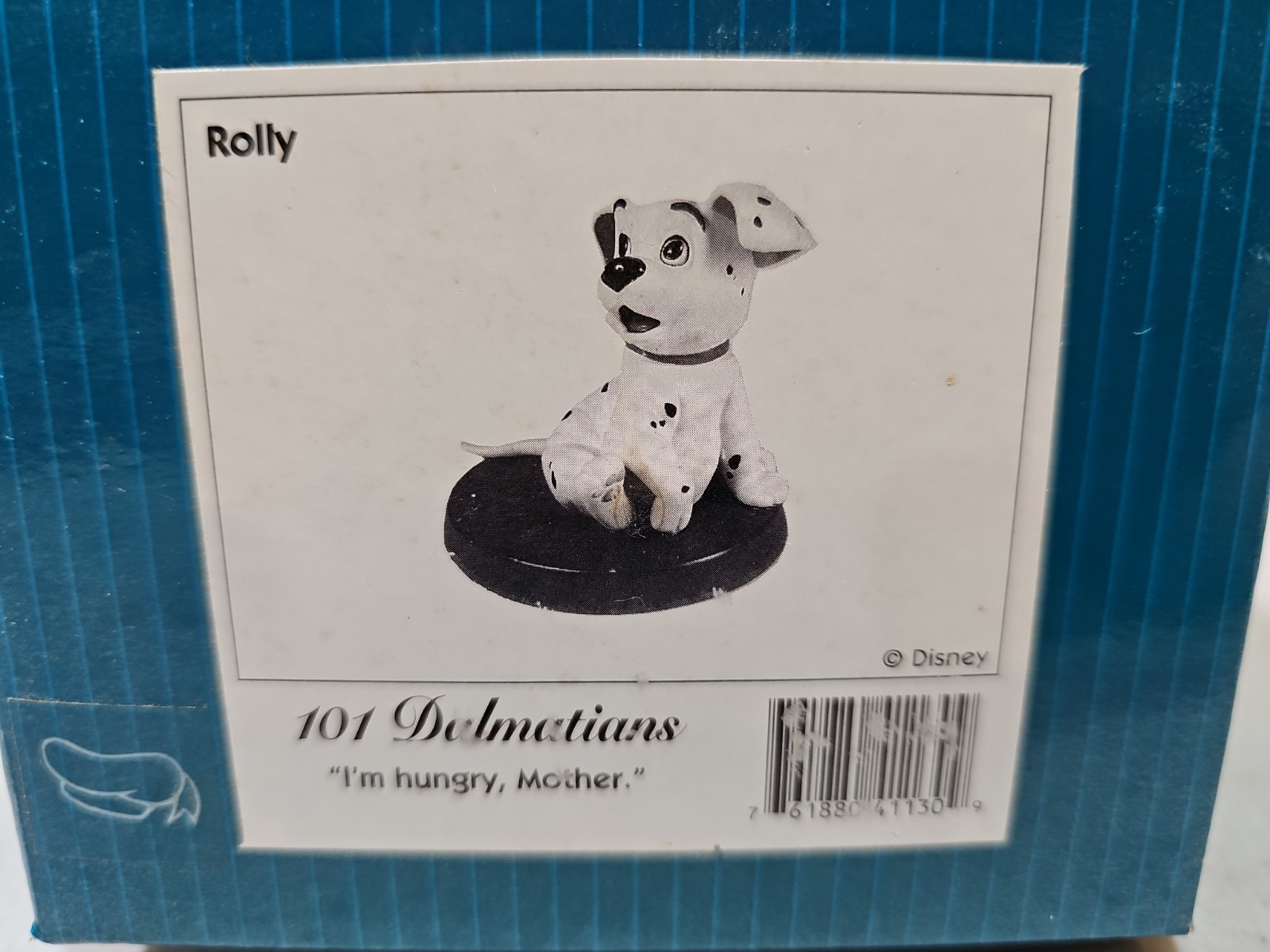 Disney~WDCC~101 DALMATIANS~ROLLY~I'M HUNGRY, MOTHER.NEW IN BOX W/COA Disney~WDCC~101 DALMATIANS~ROLLY~I'M HUNGRY, MOTHER.NEW IN BOX W/COA