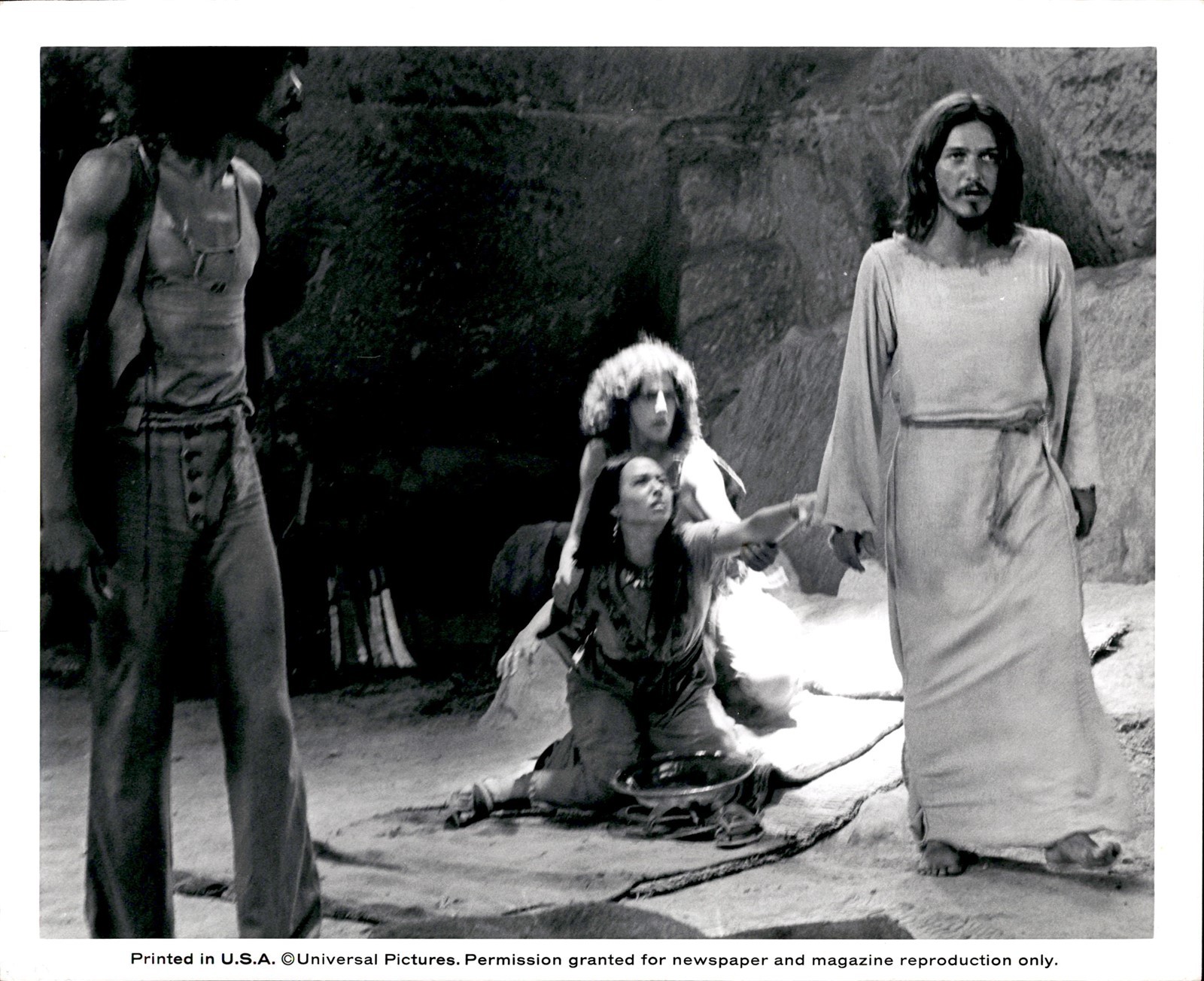 LMPE45 Original Photo TED NEELEY YVONNE ELLIMAN 1973 JESUS CHRIST SUPERSTAR